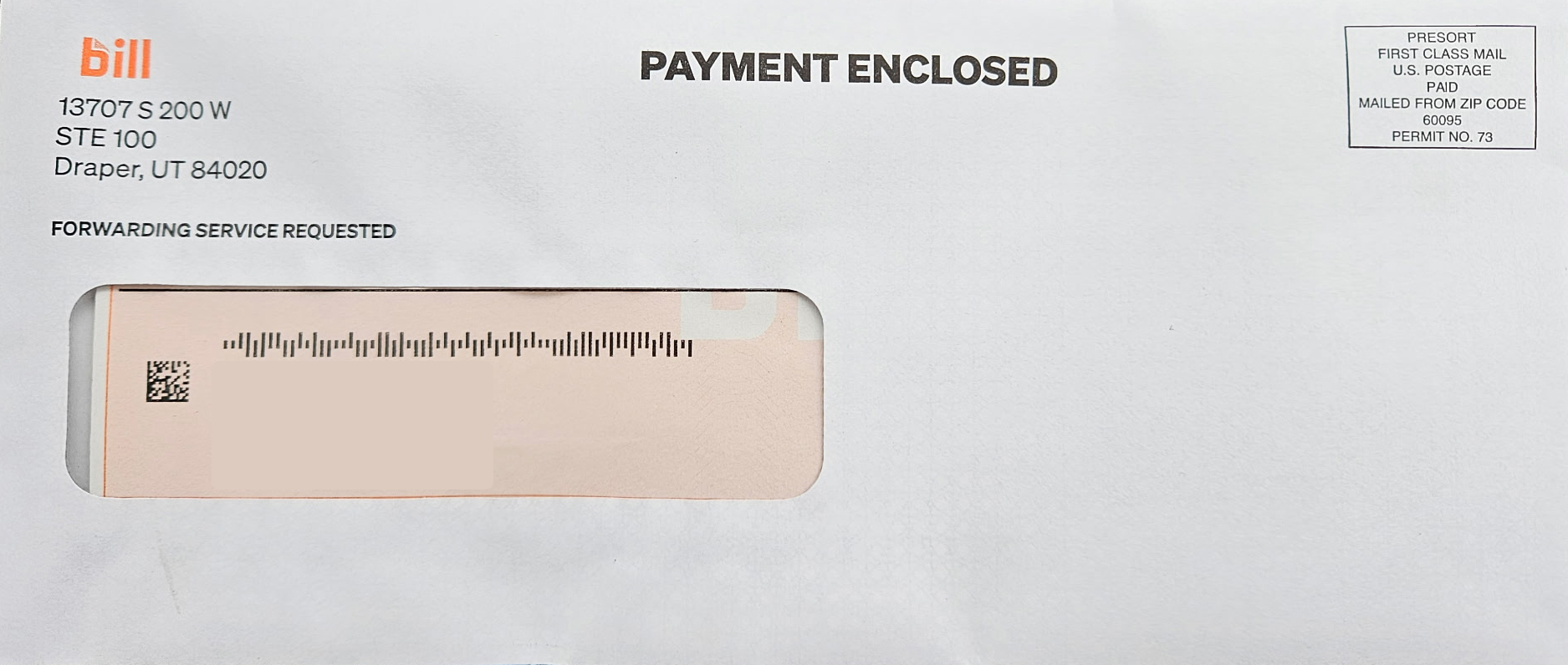 BILL.com envelope